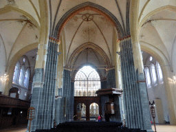 Nave, pulpit, choir and apse of the Martinikerk church