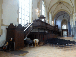 Walkway at the north aisle of the Martinikerk church