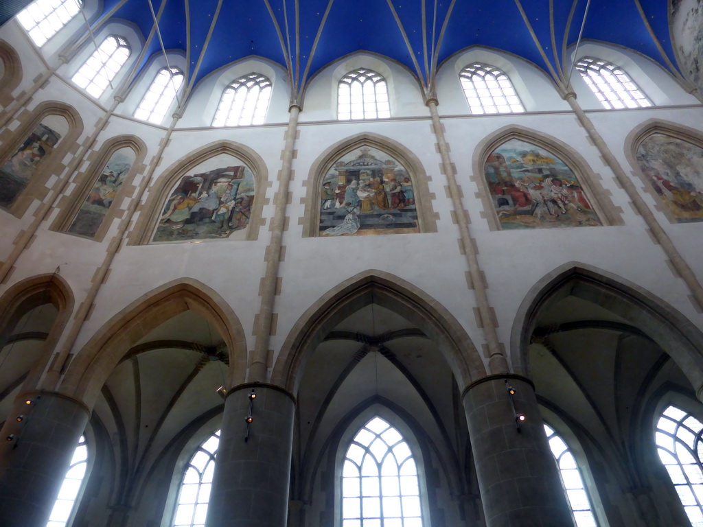 The choir dome of the Martinikerk church, viewed from the north side of the ambulatory
