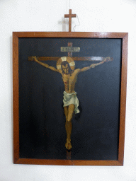 One of the paintings `De Veertien Staties van de Kruisweg` by Johannes Jacobus Kroon, at the ambulatory of the Martinikerk church