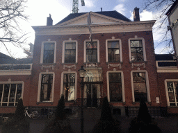 Front of the `Feithhuis` restaurant, at the Martinikerkhof square