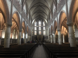 Nave, apse and high altar of the Sint-Jozefkerk church