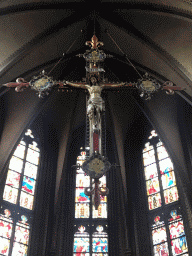 Cross in the apse of the Sint-Jozefkerk church