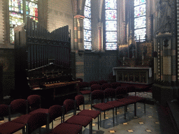 Choir organ and Maria altar of the Sint-Jozefkerk church