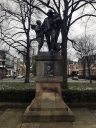 The Jozef Israëls Monument at the Hereplein square
