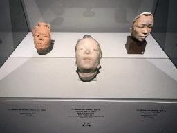 `Masks of Hanako` by Auguste Rodin, at the Lower Floor of the Groninger Museum, with explanation