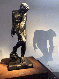 Sculpture `Adam (for the Gates of Hell)`, at the Upper Floor of the Groninger Museum
