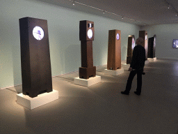 Clock art by Maarten Baas, at the Ground Floor of the Groninger Museum