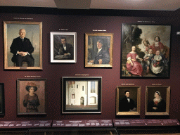 Paintings from the collection of the Groninger Museum, at the Lower Floor, with explanation