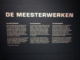 Information on the masterpieces of the Groninger Museum, at the Lower Floor