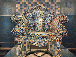 The `Proust Armchair` by Alessandro Mendini, at the Lower Floor of the Groninger Museum