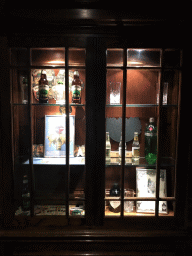 Closet with local beers in the Holiday Inn Guildford hotel