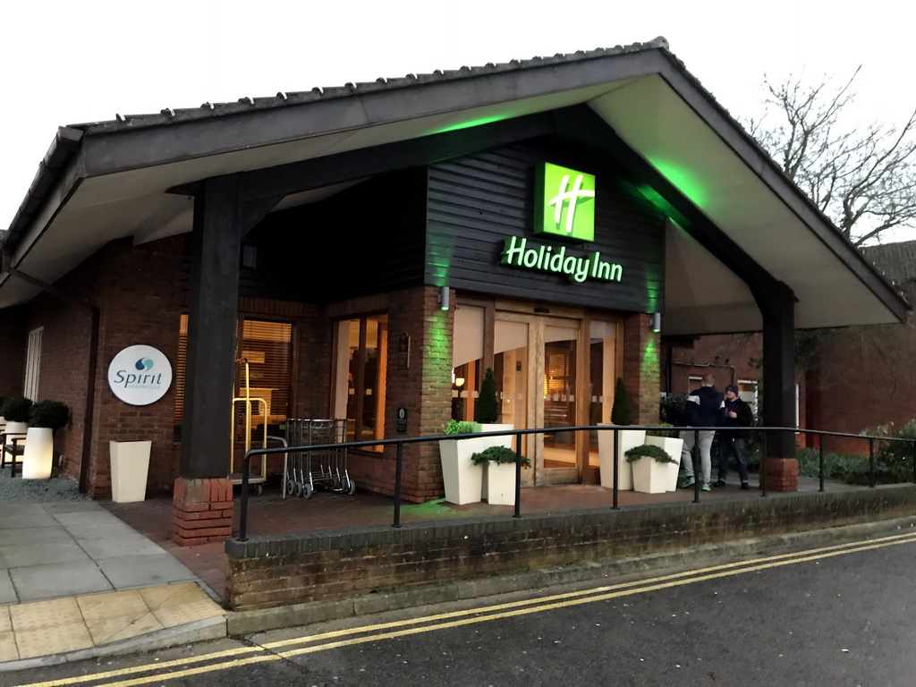 Front of the Holiday Inn Guildford hotel at Egerton Road
