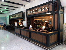 Front of the Prince of Wales restaurant at Terminal 4 of London Heathrow Airport