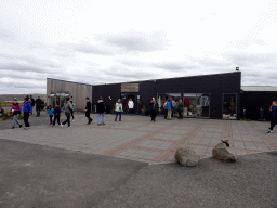 Front of the Gullfoss Visitor Centre at the Biskupstungnabraut road