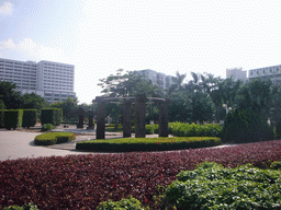 Pavilion at a park in the city center