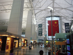 Departure Hall of Guangzhou Baiyun International Airport