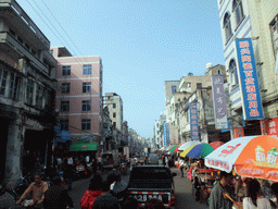 Old street at the city center