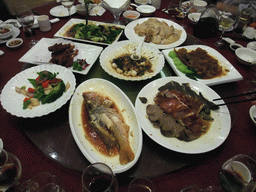 Dinner at the Holiday Yipin Restaurant at Lantian Road