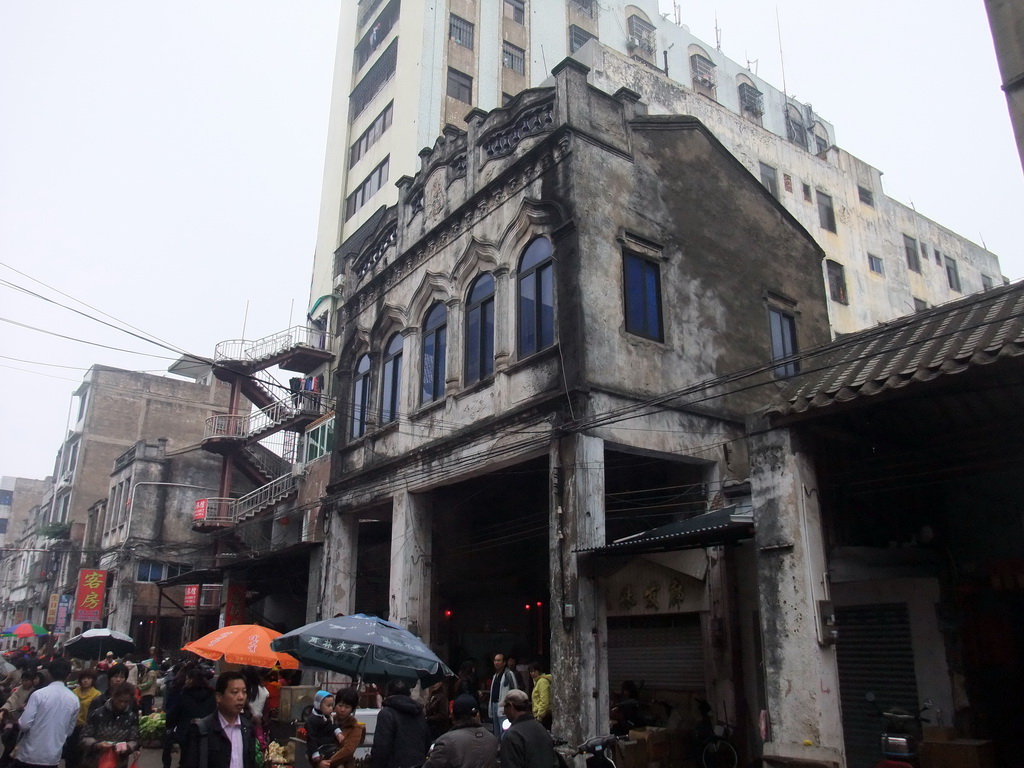 Old houses in the city center