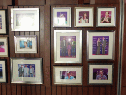 Photographs of famous people that visited the Mission Hills Golf Resort Haikou