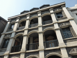 Facade of a building at 1942 Street at the Feng Xiaogang Movie Theme Town