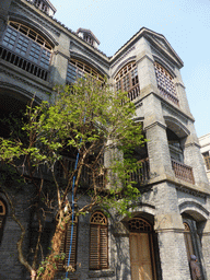 Facade of a building at 1942 Street at the Feng Xiaogang Movie Theme Town