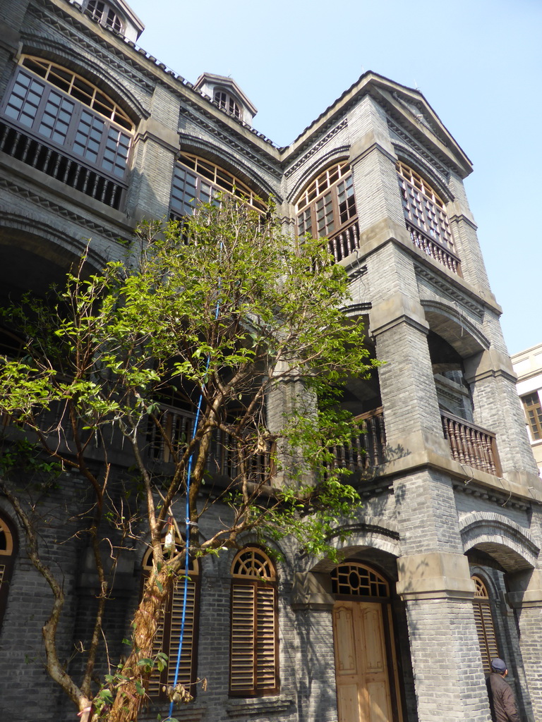 Facade of a building at 1942 Street at the Feng Xiaogang Movie Theme Town