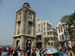 Tower at 1942 Street at the Feng Xiaogang Movie Theme Town