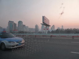 Longkun South Road, viewed from the car