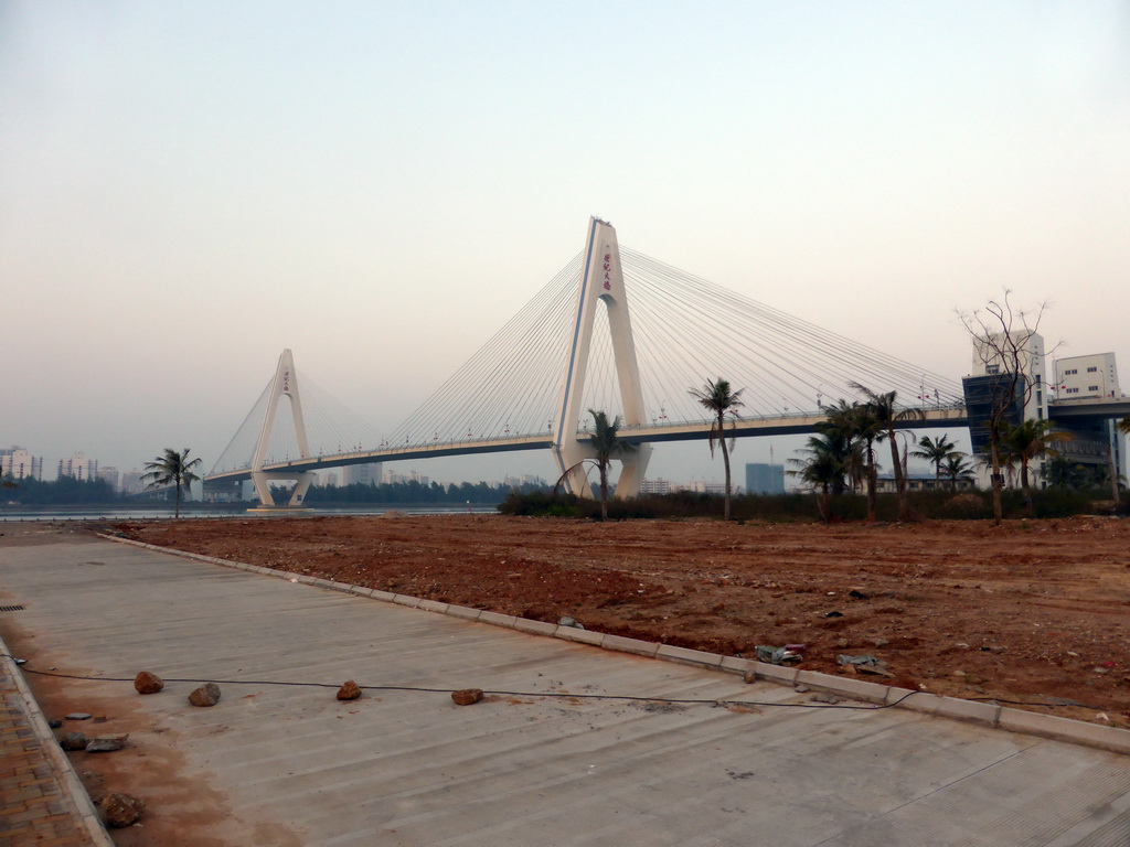 Haikou Century Bridge (Shiji Daqiao bridge) over the Haidian River