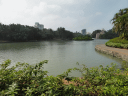 Donghu Lake at Haikou People`s Park