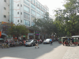 Rickshaws at Xinhua North Road