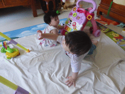 Max and his cousin in the apartment of Miaomiao`s sister