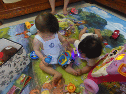 Max and his cousin in the apartment of Miaomiao`s sister