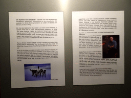 Information on the sculpture `Ice Horses of Lake Ladoga` by André Prah, at the Museum of the St. Nikolai Memorial