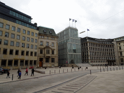 The Deutsche Bank building at the Adolphsplatz square