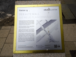 Information on the Alte Wall area