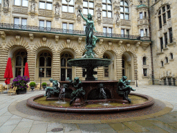 Hygieia Fountain at the courtyard of the City Hall