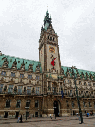 Front of the City Hall at the Rathausmarkt square