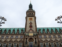 Facade of the City Hall, viewed from the Rathausmarkt square