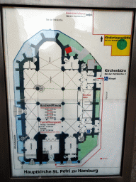 Map of St. Peter`s Church