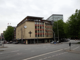 Front of the Scientology Church Hamburg at the Domplatz square