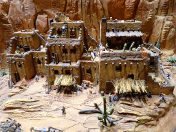 Scale model of the Pueblo Settlement at the USA section of Miniatur Wunderland