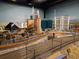 Scale model of Las Vegas at the USA section of Miniatur Wunderland