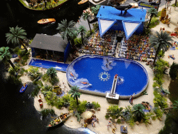Scale model of Miami Beach at the USA section of Miniatur Wunderland
