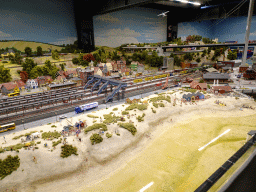 Scale model of the fictional town of Padborg at the Scandinavia section of Miniatur Wunderland