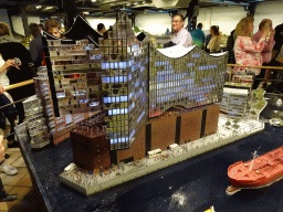 Scale model of the Elbphilharmonie concert hall at the Hamburg section of Miniatur Wunderland