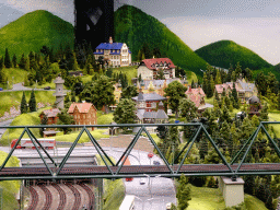 Scale model of Dammtor Station at the Hamburg section of Miniatur Wunderland