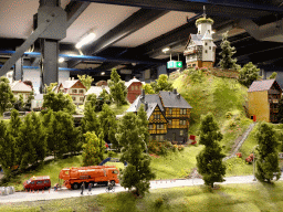 Scale model of the Süllberg area at the Hamburg section of Miniatur Wunderland